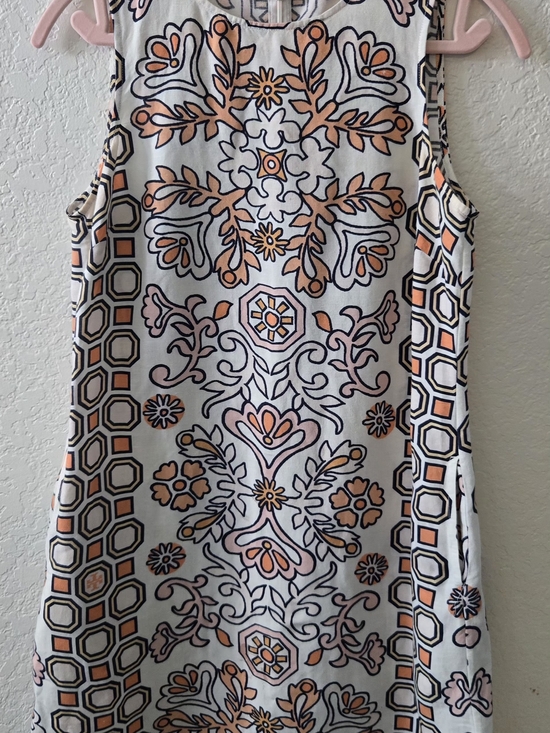 Tory Burch Dresses & Skirts - Tory Burch Hicks Garden Party Mini Shift Dress Floral Linen Blend